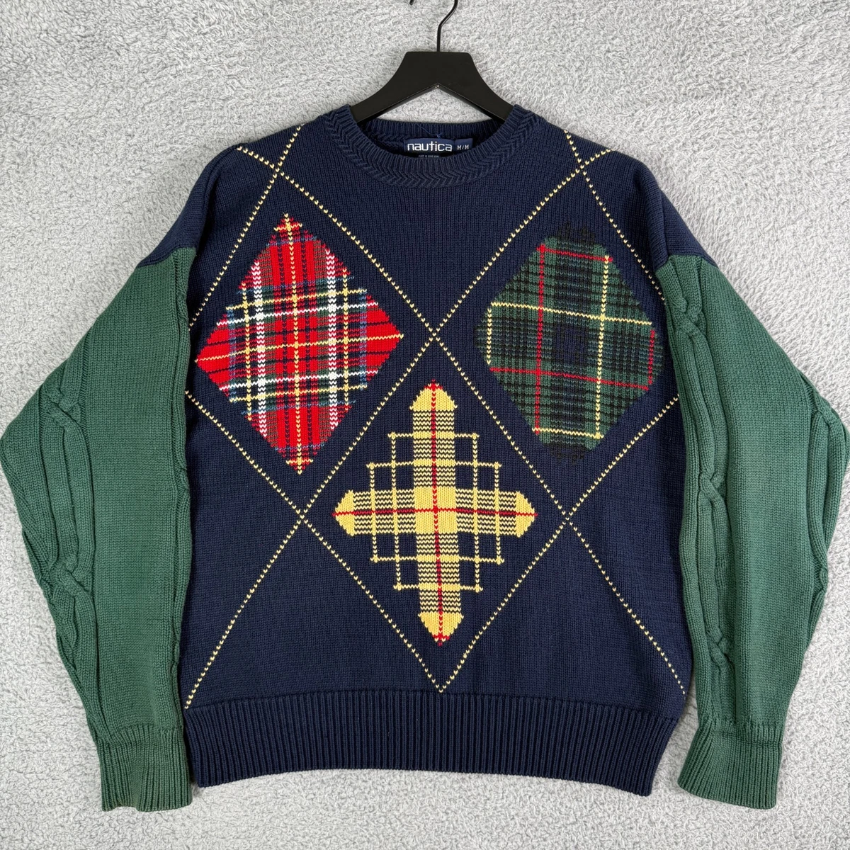 Nautica 100% Cotton 90s Crewneck Sweaters for Men for sale | eBay