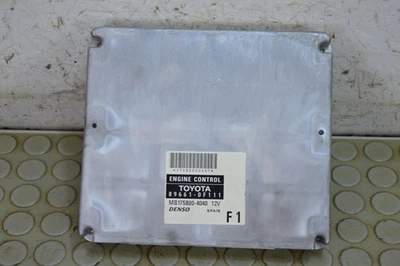 26617 Centralina motore Toyota Corolla Verso 2.2 D-4D dal 2004 al 2009 cod 89661 - Immagine 1 di 4