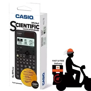 Casio ✅ FX-991CW Advanced Wissenschaftlicher Taschenrechner A/AS Level Mathematik 540+ Funcs - Bild 1 von 4