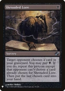 Shrouded Lore - Light Play MTG Mystery Booster - Picture 1 of 1