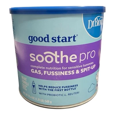 Polvo fórmula bebé Dr Browns Good Start, calmar probióticos reconfortantes profesionales - NUEVO Foto 1 de 2