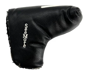 SeeMore Blade Golf Putter Headcover Head Cover Black (X) - Picture 1 of 5
