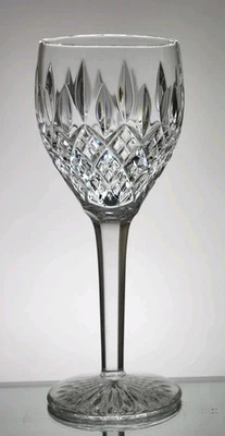 Stuart Crystal Shaftesbury Wine Glasses Signed 7" Signed 1st Quality  - Image 1 of 4