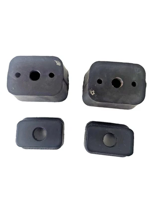 53-62 Corvette Rubber Motor Mounts (4) (NEW-OEM) GM#s 3700332 & 3703873 - Image 1 of 4