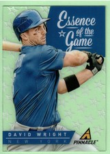 2013 Panini Pinnacle Essence of the Game Insert DAVID WRIGHT #EG8 METS