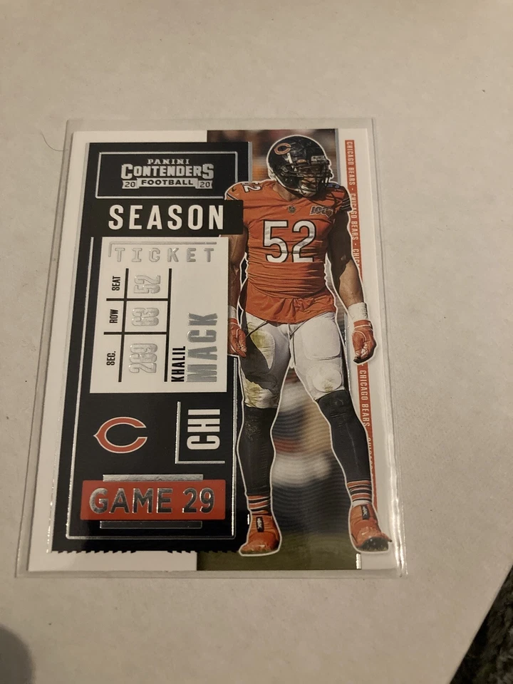 2020 Panini Contenders Football #81 Khalil Mack Bears - Image 1 of 1