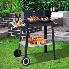 Multi-Use Mobile Charcoal BBQ Storage And Grill