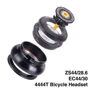 CNC Bicycle Headset 44mm 1 1/8"-1 1/2" Straight Tube Frame to Tapered Tube Fork