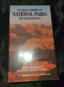 Touring America's National Parks Second Edition VHS Tape Glacier Zion Shenandoah - Imagen 1 de 3