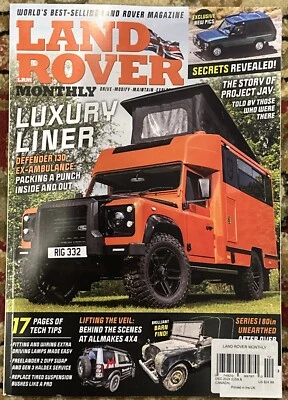 LAND ROVER MONTHLY MAGAZINE DECEMBER 2024 Luxury Liner - Image 1 of 2