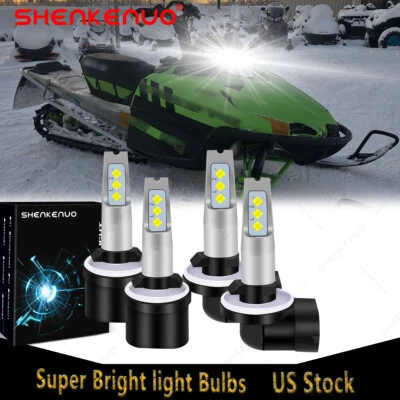 Комбинированные светодиодные лампы для фар 880 881 для Arctic Cat Crossfire 800 Sno Pro EFI 07-11 - Изображение 1 из 4