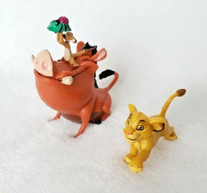 Disney/Applause The Lion King Timon & Pumbaa PVC Figure/Cake Topper -plus Simba - Picture 1 of 9