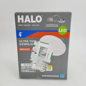 Halo 4" LED Ultra thin dowlinght 60W 716 lumen HLBSL4069FS351EMWR 2397 - Picture 1 of 5