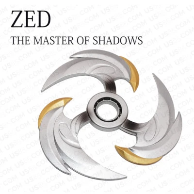 Juego Metal Plata Zed Dardos Juguetes Regalo EE. UU. Para Niño  Foto 1 de 3