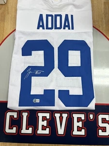 JOSEPH ADDAI SIGNED AUTO JERSEY BECKETT AUTHENTICATED INDIANAPOLIS COLTS - Picture 1 of 1