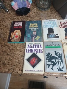 Vintage Agatha Christie Books Lot Of 9 Random Titles. - Picture 1 of 9