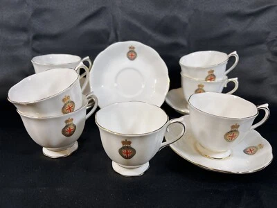 Antique RARE 1920 Royal Albert Daughters of British Empire In USA Cup Saucer - image 1 of 4