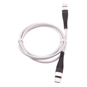 Type-C to USB-C 3ft PD Cable Fast Charger Cord Power Wire Sync for SmartPhones - Picture 1 of 2