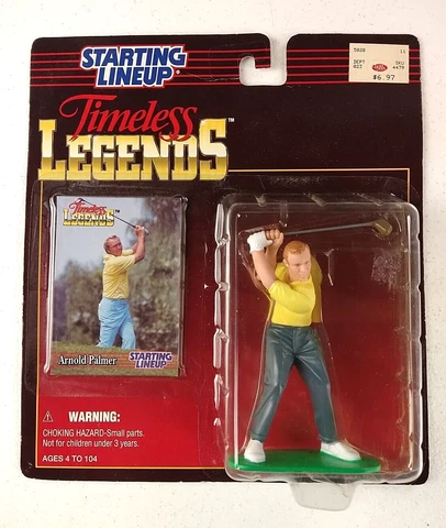 Starting Lineup 1996 Golf Timeless Legends Arnold Palmer Collectible Figure NIP Cover