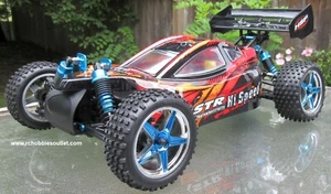 RC Buggy / Car  Brushless Electric HSP 1/10  XSTR-PRO LIPO 2.4G 4WD - Picture 1 of 13