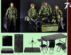 1/6 Scale Accessories Tactics Table Chair Folding Portable F 12" Action Figure