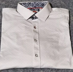 Jermyn & Bond Men's Dress Shirt Sz XXL Tall White L/S Button Down 2XLT EUC - Imagen 1 de 15