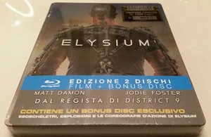 *TEAR* Elysium STEELBOOK DVD Store Exclusive (Bluray Italy) 819/1000 REGION FREE - Picture 1 of 11