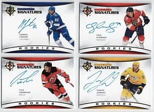 2021-22 Ultimate Collection Ultimate Signatures Rookies Autograph Pick From List - Picture 1 of 7