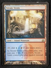 MTG 1x STEAM VENTS Guildpact (Good)