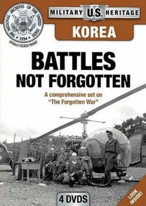 Korea Battles NOT Forgotten DVD 4 disc set National Archives President Truman - Imagen 1 de 1