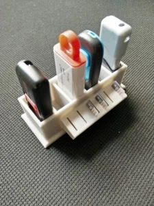 Unità flash pollice USB supporto scheda microSD organizzatore rack stampato in 3D MOLTE OPZIONI - Foto 1 di 9