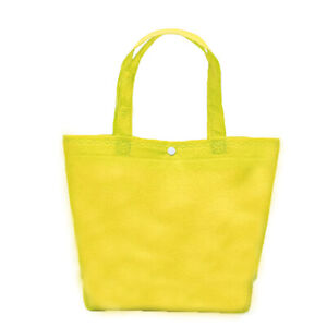 Reusable Shopping Bag Foldable Non-woven Fabrics Grocery Shoulder Tote Handbag