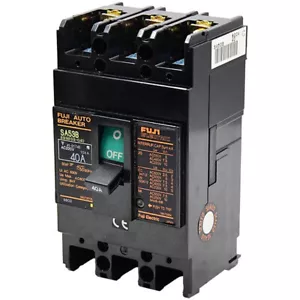 SA53B Fuji Electric 40A 600V 3P Circuit Breaker -SA - Picture 1 of 2