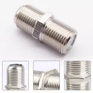 F-Type Female to Female F81 UHF Coaxial Coupler For TV Ohm Cable* RG-59 P9C2 - Picture 1 of 6