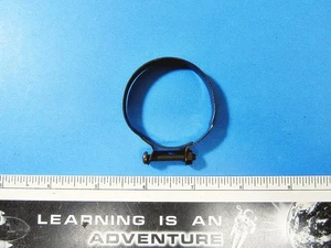 YAMAHA YFM80 AT2M ATMX YFM100 DT100 YZ80 NOS OEM HOSE CLAMP 90460-43053-00 jh - Picture 1 of 8