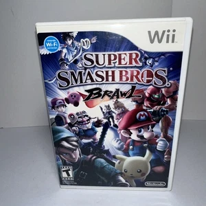 Super Smash Bros. Brawl (Nintendo Wii, 2008) SIN JUEGO Con Caja y Manual - Imagen 1 de 2