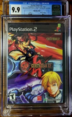 2002 Guilty Gear X2 Playstation 2 PS2 Sammy NEW Sealed CGC 9.9 A++ Y Folds - Image 1 of 3