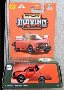 New 2025 MATCHBOX ALPHA WOLF ELECTRIC TRUCK RED OPENING DOORS Moving Parts - Picture 1 of 1