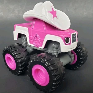 2014 Nickelodeon Blaze & Monster Machines Starla Cowgirl lila Druckguss-Truck - Bild 1 von 4