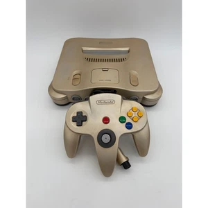 Consola Nintendo 64 dorada - sin región - Imagen 1 de 5
