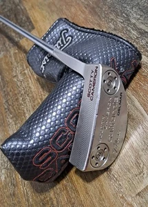 Mazze da golf SCOTTY CAMERON TITLEIST CALIFORNIA DELMAR putter RH, impugnatura originale o - Foto 1 di 12