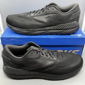 Brooks Beast GTS 24 Herren 15 2E Weite Triple Schwarz Laufen Wandern Schuhe EINMAL GETRAGEN - Bild 1 von 19