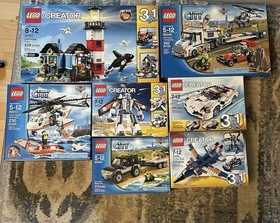 LEGO Creator & City Complete Sets Lot