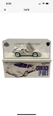 Hot Wheels RLC Exclusive 1982 Lamborghini Countach LP 500 S Holiday Car  IN HAND - Image 1 of 2