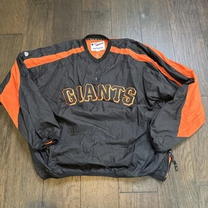 San Francisco Giants 1/4 Zip Majestic Jacket MLB Authentic Collection XXL - Picture 1 of 7