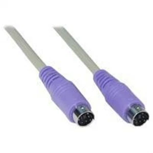 InLine PS/2 Kabel St/St PC¦99 Farbe violett - Kabel # 13332V - Bild 1 von 1