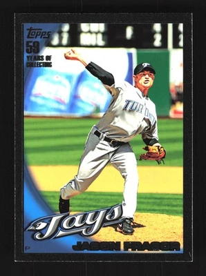Jason Frasor Toronto Blue Jays 2010 Topps Black #393 SN /59 - Image 1 of 2