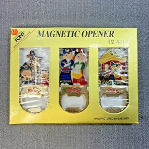 FONS® Korean Magnetic Bottle Openers Wedding Day/Korea Country Souvenir - Picture 1 of 4