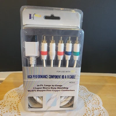 New in Box Wii High Performance Component HD A/V  Cable - Image 1 of 4