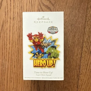 Hallmark Keepsake 2011 The Superhero Squad Show Time To Hero Up! Ornament - Picture 1 of 2